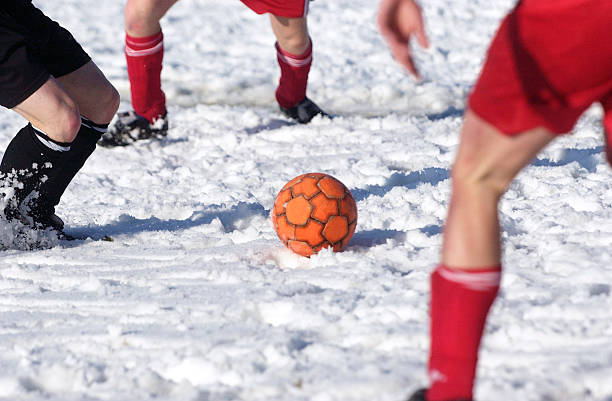 Winter Soccer Game